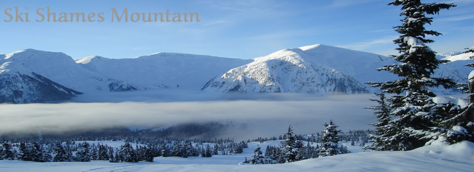 Skiing Shames Mountain Terrace BC